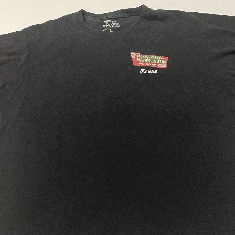 In-N-Out Black Texas Short Sleeve Tee